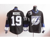 nhl jerseys tampa bay lightning #19 moore black