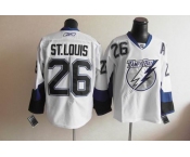 nhl jerseys tampa bay lightning #26 st.louis white