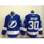 nhl jerseys tampa bay lightning #30 bishop blue