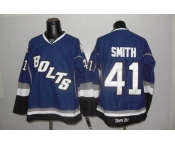 nhl jerseys tampa bay lightning #41 smith blue