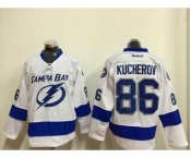 nhl jerseys tampa bay lightning #86 kucherov white