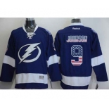 nhl jerseys tampa bay lightning #9 johnson blue[national flag version][johnson]