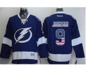 nhl jerseys tampa bay lightning #9 johnson blue[national flag version][johnson]