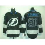 nhl jerseys tampa bay lightning #91 stamkos black[2011 new]