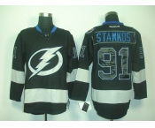 nhl jerseys tampa bay lightning #91 stamkos black[2011 new]