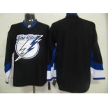 nhl jerseys tampa bay lightning blank black jersey