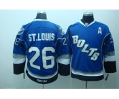 nhl tampa bay lightning #26 st.louis blue(bolts