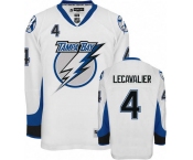 nhl tampa bay lightning #4 vincent lecavalier white jersey