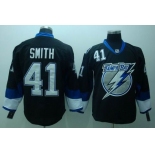 nhl tampa bay lightning #41 smith black