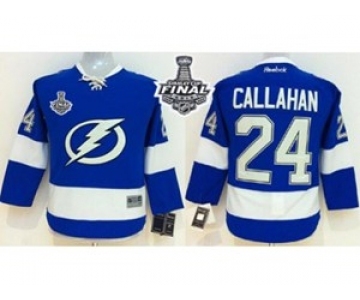 women nhl jerseys tampa bay lightning #24 callahan blue[2015 stanley cup]