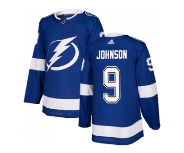 Youth Adidas Tampa Bay Lightning #9 Tyler Johnson Blue Home Authentic Stitched NHL Jersey