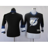 youth nhl jerseys tampa bay lightning blank black