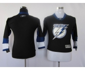 youth nhl jerseys tampa bay lightning blank black