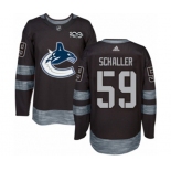 Adidas Vancouver Canucks #59 Tim Schaller Authentic Black 1917-2017 100th Anniversary NHL Jersey