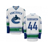 Men's Reebok Vancouver Canucks #44 Erik Gudbranson Authentic White Away NHL Jersey