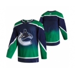 Men's Vancouver Canucks Blank Green 2020-21 Reverse Retro Alternate Hockey Jersey