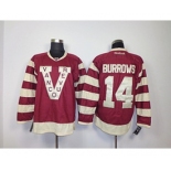 nhl jerseys vancouver canucks #14 burrows red