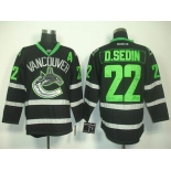 nhl jerseys vancouver canucks #22 d.sedin black