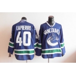 nhl jerseys vancouver canucks #40 lapierre black