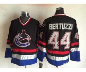 nhl jerseys vancouver canucks #44 bertuzzi black[m&n]