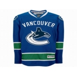 nhl vancouver canucks #10 johnson blue