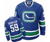 Women Reebok Vancouver Canucks #59 Tim Schaller Authentic Royal Blue Third NHL Jersey