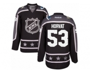 Youth Reebok Vancouver Canucks #53 Bo Horvat Authentic Black Pacific Division 2017 All-Star NHL Jersey