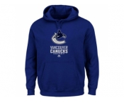 Vancouver Canucks Majestic Blue Critical Victory VIII Fleece Hoodie