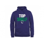 Vancouver Canucks Royal Top Shelf Pullover Hoodie