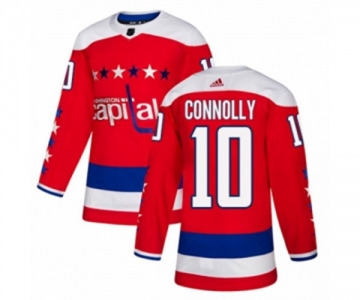 Adidas Washington Capitals #10 Brett Connolly Authentic Red Alternate NHL Jersey