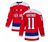 Adidas Washington Capitals #11 Mike Gartner Premier Red Alternate NHL Jersey