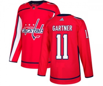 Adidas Washington Capitals #11 Mike Gartner Premier Red Home NHL Jersey