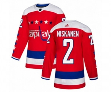 Adidas Washington Capitals #2 Matt Niskanen Authentic Red Alternate NHL Jersey