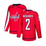 Adidas Washington Capitals #2 Matt Niskanen Premier Red Home NHL Jersey