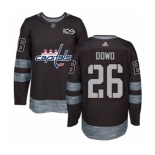 Adidas Washington Capitals #26 Nic Dowd Authentic Black 1917-2017 100th Anniversary NHL Jersey