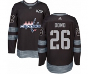 Adidas Washington Capitals #26 Nic Dowd Authentic Black 1917-2017 100th Anniversary NHL Jersey