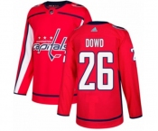 Adidas Washington Capitals #26 Nic Dowd Premier Red Home NHL Jersey