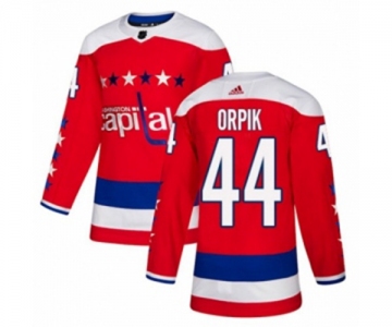 Adidas Washington Capitals #44 Brooks Orpik Authentic Red Alternate NHL Jersey