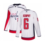 Adidas Washington Capitals #6 Michal Kempny Authentic White Away NHL Jersey