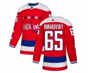 Adidas Washington Capitals #65 Andre Burakovsky Authentic Red Alternate NHL Jersey