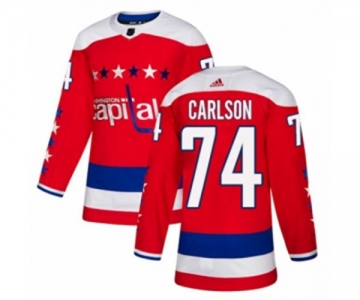 Adidas Washington Capitals #74 John Carlson Premier Red Alternate NHL Jersey