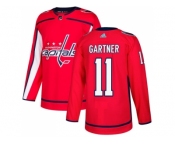 Men Adidas Washington Capitals #11 Mike Gartner Red Home Authentic Stitched NHL Jersey