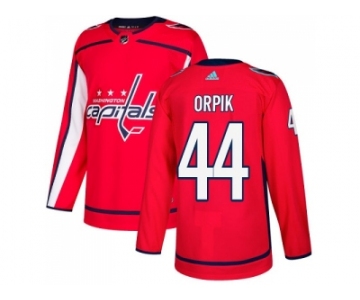 Men Adidas Washington Capitals #44 Brooks Orpik Red Home Authentic Stitched NHL Jersey