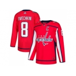 Men Adidas Washington Capitals #8 Alex Ovechkin Red Home Authentic Stitched NHL Jersey