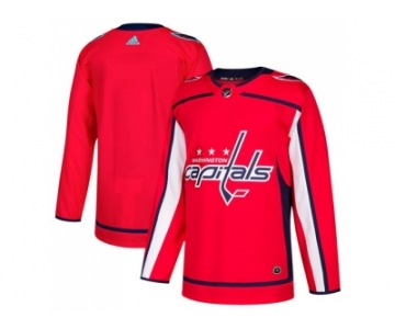 Men Adidas Washington Capitals Blank Red Home Authentic Stitched NHL Jersey