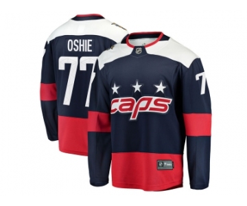 Men Washington Capitals #77 TJ Oshie Fanatics Branded Navy 2018 NHL Stadium Series Breakaway Stitched NHL Jersey