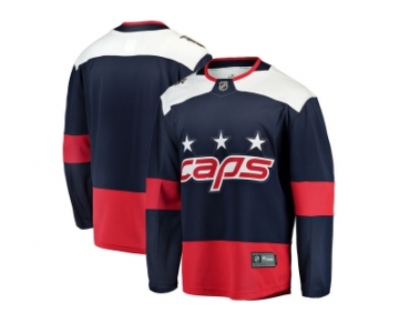 Men Washington Capitals Blank Fanatics Branded Navy 2018 NHL Stadium Series Breakaway Stitched NHL Jersey