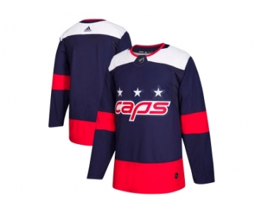 Men Washington Capitals Blank Navy 2018 NHL Stadium Series Authentic Pro Stitched NHL Jersey