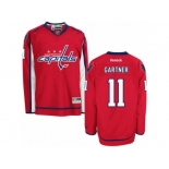 Men's Reebok Washington Capitals #11 Mike Gartner Premier Red Home NHL Jersey