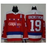 Men's Washington Capitals #19 Nicklas Backstrom Red Alternate Jersey